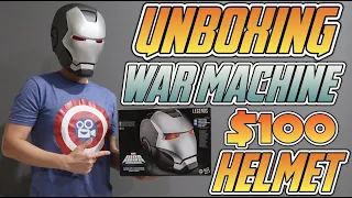 Unboxing War Machine Electronic Helmet - Marvel Legends Series - Showtime Orthodontic Arts