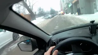 "Снежный" маршрут как от МРЭО ГИБДД Иваново, так и от автошкол города!
