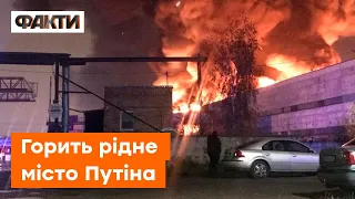 Масштабна ПОЖЕЖА у Санкт-Петербурзі: бавовна чи підпал? ПЕРШІ КАДРИ