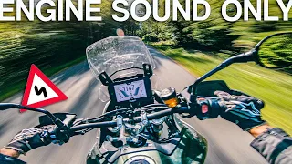 Triumph Tiger 900 sound & review [RAW Onboard]