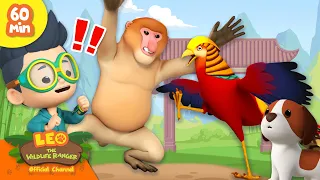 🏮 CHINESE ZODIAC ANIMALS! 🧨 Lunar New Year Special 🐉 | Leo the Wildlife Ranger | Kids Cartoons