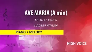 Ave Maria / Caccini(Att) - Vladimir Vavilov: Instrumental / High voice