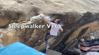 Sleepwalker (V16) and others in Red Rocks 2021!