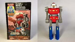 Super GoBots Cy-Kill Review (Bike Robo) | A Collector’s Guide to Vintage 1980’s GoBots