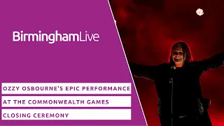 Ozzy Osbourne's epic performance at the commonwealth games closing ceremony