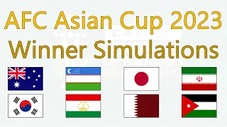 AFC Asian Cup 2023 Simulations [Round16]