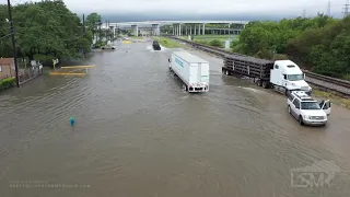 09-22-2020 Houston, TX flooding drone and B-roll