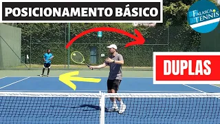 POSICIONAMENTO BÁSICO de duplas no tênis    |    Falasca Tennis