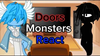 Roblox doors react // Gacha  // First react video