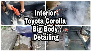 Toyota Corolla Big Body Interior Detailing (remove seats)