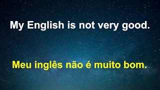 Aprender Inglês Dormindo    130 Frases essenciais em inglês americano  áudio em inglês   português