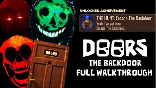 DOORS: The Backdoor - [Full Walkthrough] ROBLOX THE HUNT