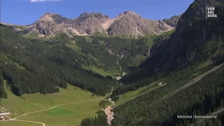 Vorarlberg von oben, Wildental und Mindelheimer Hütte