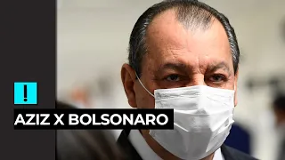 Aziz: "Presidente, lhe desafio a procurar um processo que eu seja réu ou denunciado"