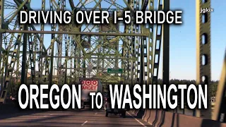 I 5 Bridge from Oregon to Washington