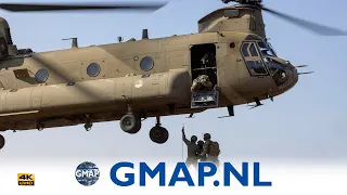 7 minutes of "Heavy Duty" Sling Load Training with CH-47 Chinook  #chinook #CH47 #chinookhelicopter