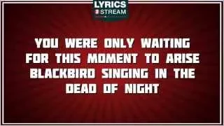 Blackbird - The Beatles tribute - Lyrics