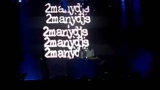 2manydjs - kids (mgmt) remix @ Bilbao BBK Live 2013