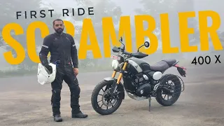 Triumph SCRAMBLER 400 X | First Ride | Expectation versus Reality