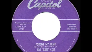 1955 HITS ARCHIVE: Forgive My Heart - Nat King Cole