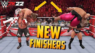 TOP 100 Best New Moves (Finishers)! - WWE 2K22