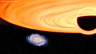 Milky Way vs Ton 618 Black Hole Size Comparison | 3d Animation Comparison | Real Scale Comparison