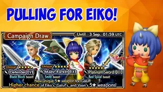 [DFFOO] FREE PULL FOR EIKO's 35CP | Summer Festival Banner 2 | Dissidia Final Fantasy Opera Omnia