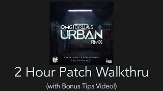 OMG! URBAN RMX for Omnisphere 2 - Library Walkthru (LONG Version)