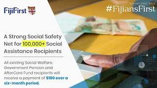 FijiFirst | Fijian Government | 2022-2023 Fiji National Budget | Social Assistance Recipients