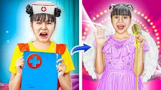 I Want To Be A Singer, My Mom Wants Me To Become Doctor - Funny Stories About Baby Doll Family