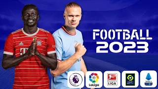 eFOOTBALL PES 2023 PPSSPP New Update Face & KIT & Transfers 2023/24