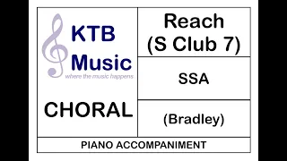 Reach (S Club 7) SSA Choir [Piano Accompaniment]