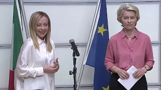 Punto stampa in diretta dall’Emilia-Romagna con Von Der Leyen