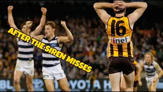 AFL EVERY MISS AFTER THE SIREN(2010-2022)