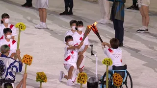 Opening Ceremony Olympics 2020 - Torch Lighting