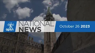 APTN National News October 26, 2023 – Buffy Sainte-Marie ancestry, Premier meets with MMIW families