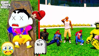 Shinchan Died Emotional Video GTA 5 With Avengers