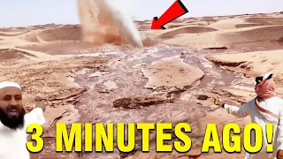 You Won't Believe This Miracle! The Water Comes Out From The Desert  In Arabia!This A Sign From GOD?