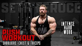 Push Workout - Shoulders, Chest, and Triceps | Seth Feroce