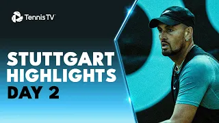 Kyrgios Takes On Wu; Struff, Altmaier & More Feature | Stuttgart 2023 Highlights Day 2