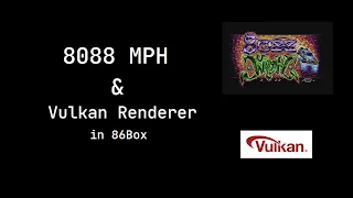 86Box Vulkan Renderer Test with 8088 MPH