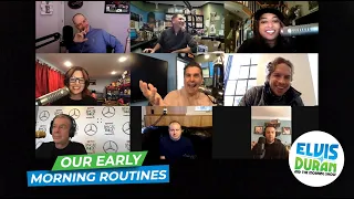 Elvis Duran and the Morning Show Breaks Down Their Early Morning Routines | 15 Minute Morning Show