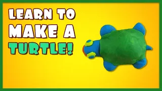 How to Make a Turtle with Playdoh | Step by step tutorial