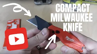 Milwaukee FASTBACK Compact Folding Utility Knife with General Purpose Blade - Review