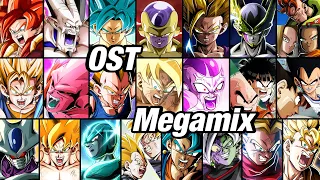 ALL DOKKAN FEST, LR, AND CARNIVAL LR WWC OST MEGAMIX 2023 UPDATE | Dragon Ball Z Dokkan Battle