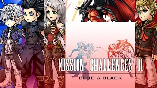 [DFFOO JP] - Mission Challenges 2 (Lv180) - Blue/Black ft. Alphinaud Leveilleur