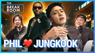 Reacting to JUNGKOOK standing next to USHER | The Break Room
