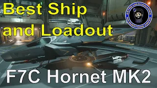 Star Citizen - Best Ship and Loadout For Bounties | Anvil F7C Hornet MK2 | In 4K