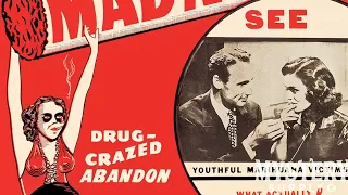 Reefer Madness Vintage Marijuana Weed Cannabis Exploitation Movie Poster