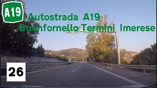 Autostrada A19 Palermo Catania - Tratto Buonfornello - Termini Imerese